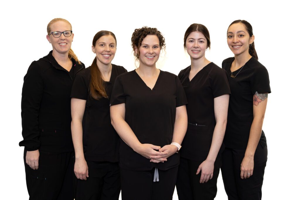 Our excellent team of dental hygienists