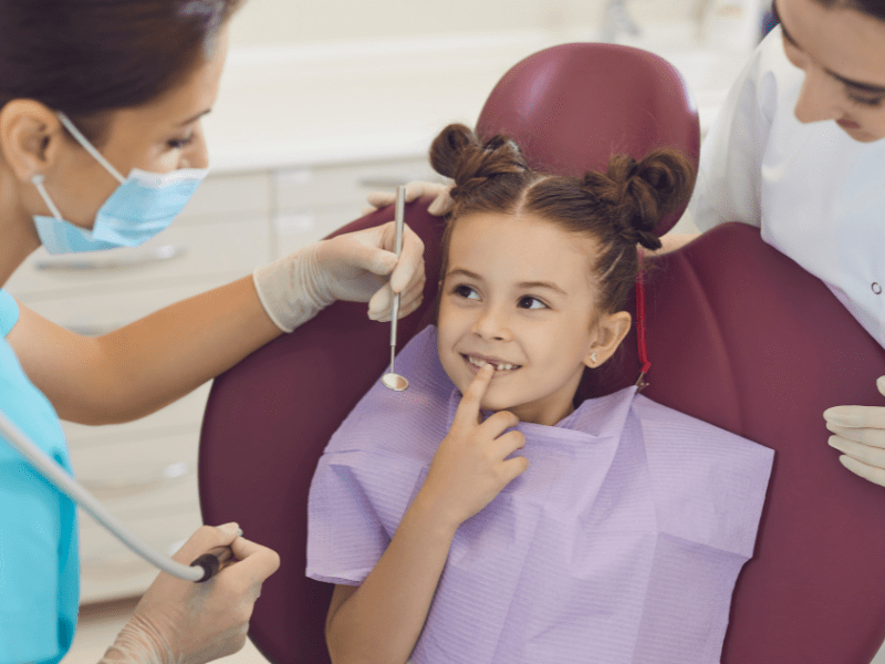 Mint Dental preforms childrens dentistry with care